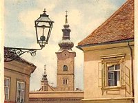 Sa Kaptola prema Dolcu 1954. godine